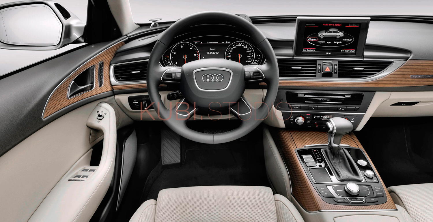 Dizain salona Audi A6 2